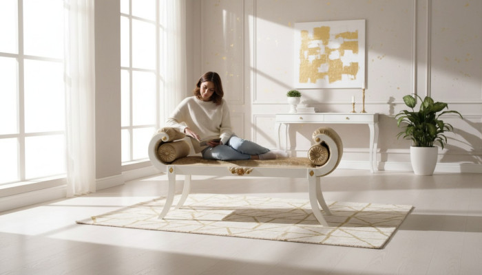 Taburete banco Taburete de asiento Sala de estar Taburete de diseñador Muebles de asiento Nuevo