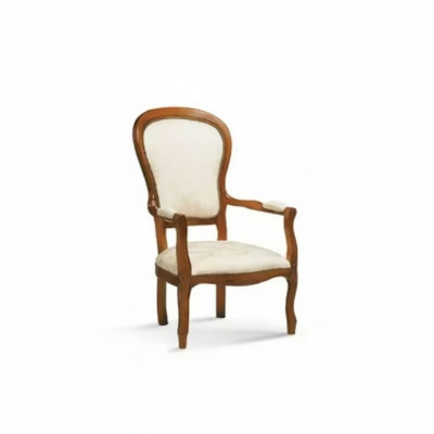 Silla de relax de lujo de diseño de una plaza con cojín de tela lounge.