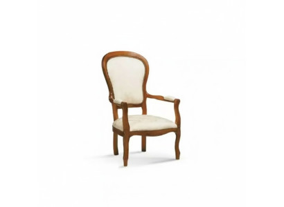 Silla de relax de lujo de diseño de una plaza con cojín de tela lounge.