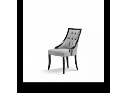 Silla Muebles de lujo Sala de estar Comedor Muebles de madera Gris Sillón Nuevo