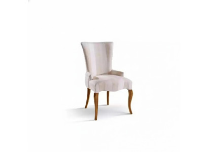 Silla clásica de lujo de madera Silla con respaldo de madera Silla de diseño para comedor.