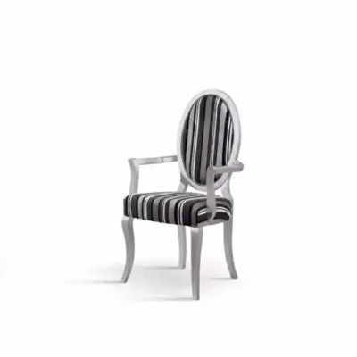 Silla clásica con reposabrazos, comedor, sillón de respaldo, salón de lujo, nuevo.