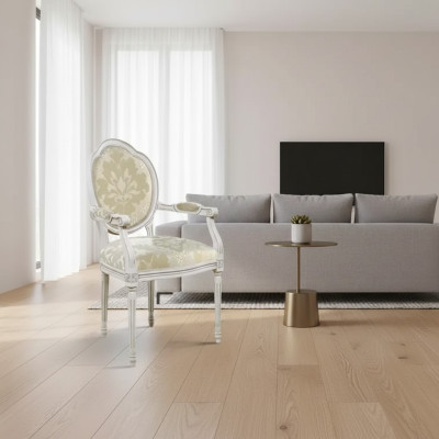 Diseño clásico de silla Silla de comedor de madera Silla de madera de lujo con respaldo