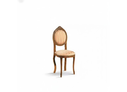 Silla sin reposabrazos, silla de comedor de madera y tela, diseño de sillón de comedor.