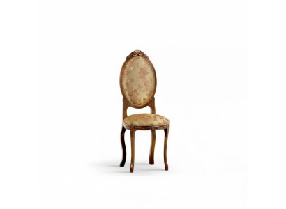 Silla de comedor Silla sin reposabrazos Sillas Diseño Textil Lujo Sillón