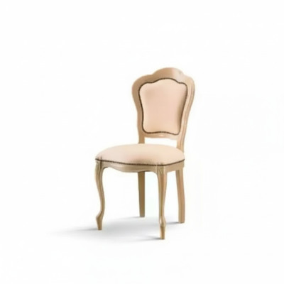 Sillas de comedor Silla de respaldo Silla tapizada sin reposabrazos Sillón de lujo Nuevo