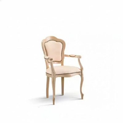 Silla de comedor de madera Silla de lujo Sillas de salón Muebles Sillón Nuevo