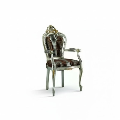 Silla tapizada Sillas Silla de comedor Silla de oficina clásica Butaca Diseño