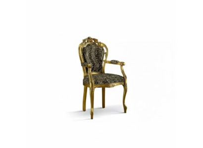 Silla Muebles del comedor Sillas italianas Diseño de lujo Art déco italiano