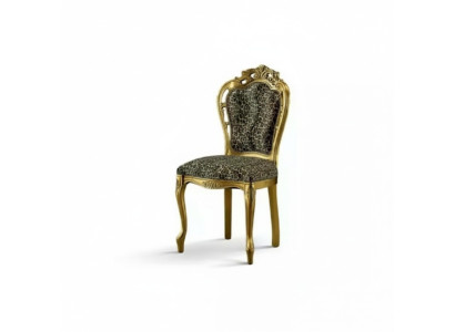 Silla de comedor de lujo estilo Art déco, diseño de sillas de madera, muebles italianos.