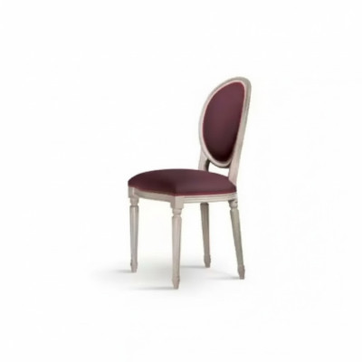 Sillas clásicas Silla de comedor de lujo de madera Silla con respaldo de madera Silla de diseño