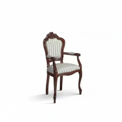 Silla tapizada gris Silla de diseñador Silla de comedor Silla con respaldo Muebles de lujo Nuevo Estado del artículo: Nuevo