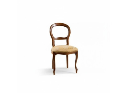 Silla tapizada de diseño de lujo para comedor, muebles clásicos de textiles nuevos.
