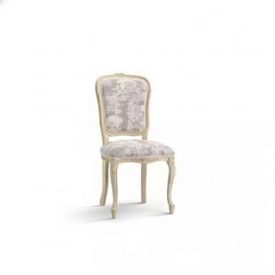 Silla de madera con respaldo diseño silla silla de comedor de lujo clásica de madera