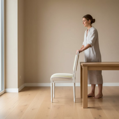 Diseño de silla Silla de madera Silla de comedor Madera de lujo Nuevos muebles Sillas Nuevas