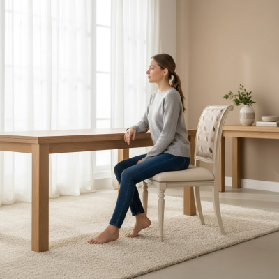 Silla de lujo tapizada silla de diseñador silla de diseñador comedor sillas de madera diseño nuevo