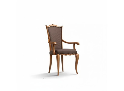Lujo Nuevo Silla Silla Sillas Silla de comedor Diseño Silla tapizada Marrón