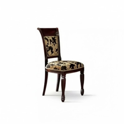Silla clásica de diseñador, silla de madera, silla de comedor de lujo, muebles de madera nuevos.