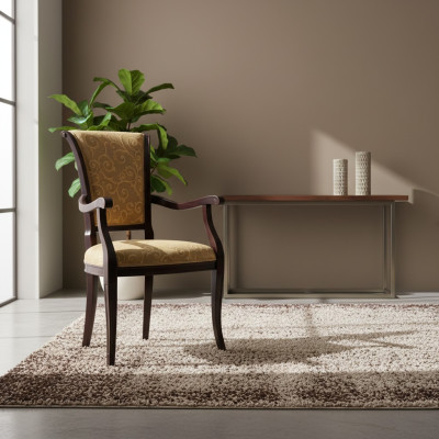 Silla Silla de comedor Muebles Madera Diseño de lujo clásico Silla de madera Nueva