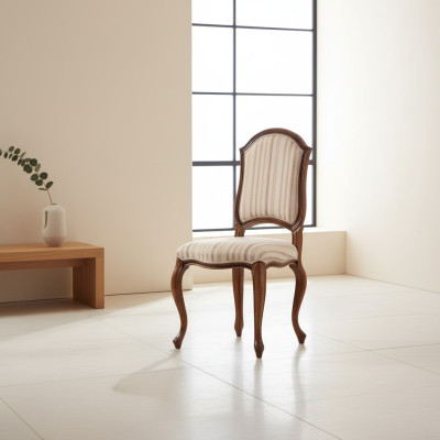 Silla de diseñador Silla de comedor clásica de lujo Muebles nuevos Sillón de respaldo