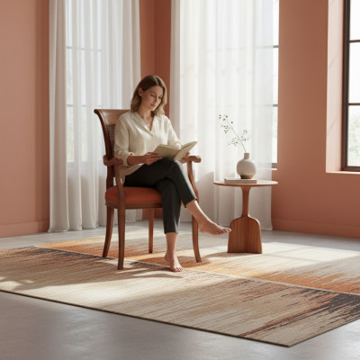 Textil de lujo Silla de comedor con reposabrazos Silla de comedor Diseño
