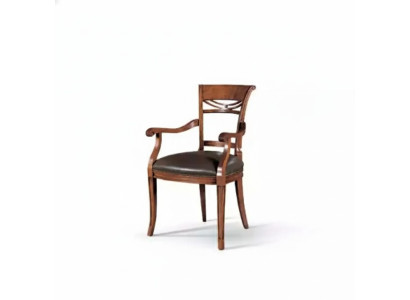 Silla clásica de respaldo silla de madera silla de comedor lujo muebles de madera nuevos