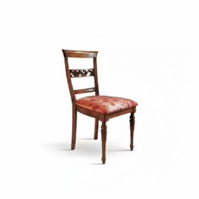 Silla clásica de diseño, silla de madera para comedor, silla de lujo de madera, muebles nuevos