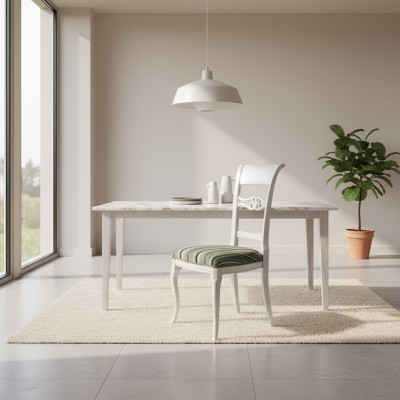 Silla clásica de diseñador de sillas de madera de lujo para comedor, muebles nuevos.