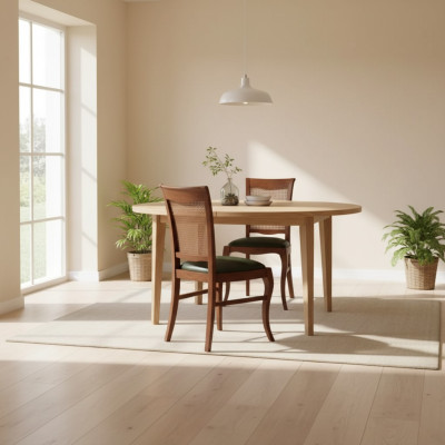 Silla clásica para comedor, asiento acolchado, mueble de asiento de diseño de lujo, nuevo asiento