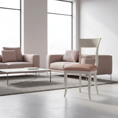 Diseñador de lujo Silla clásica de comedor Asiento Mueble Sillón Nuevo.