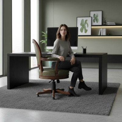 Silla de oficina, silla giratoria, sillón ejecutivo, sillón, silla giratoria, muebles de oficina, nuevo.