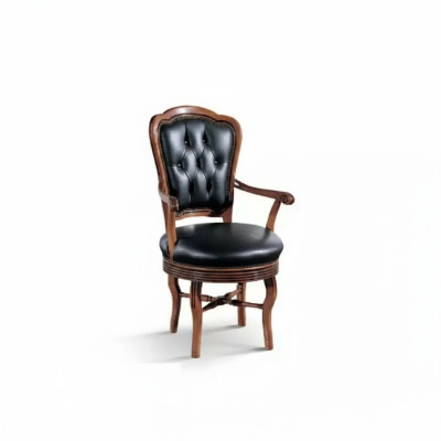 Silla negra Silla de oficina Silla de diseño Silla Muebles italianos