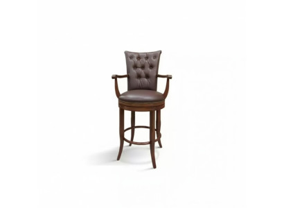 Taburetes Silla Silla de diseñador Silla de madera Silla de comedor Taburete Marrón