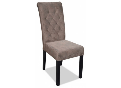 Silla clásica de diseñador Silla de madera Silla de comedor Lujo Silla de madera con respaldo