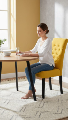 Silla clásica de diseñador de silla de madera silla de comedor de lujo Muebles de madera nuevos