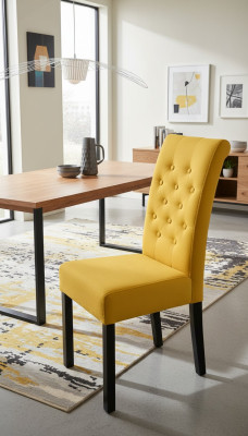 Silla clásica de diseñador de silla de madera silla de comedor de lujo Muebles de madera nuevos