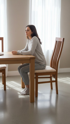 Silla marrón diseño sala de estar comedor madera sillas tapiz muebles nuevos