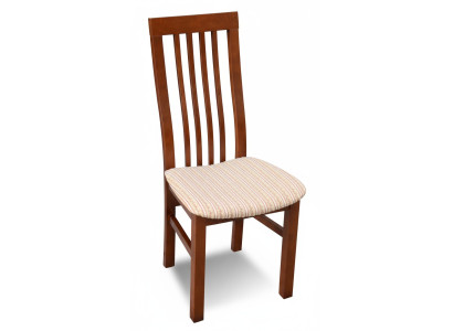 Silla marrón diseño sala de estar comedor madera sillas tapiz muebles nuevos