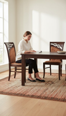 Silla Diseñador Sillón Tapizado Sillas Comedor Tela Muebles Nuevos
