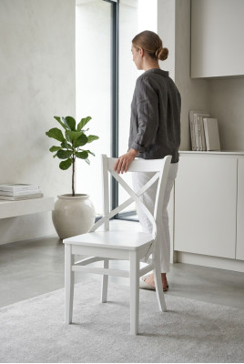 Comedor Muebles de madera Sillas Diseño de lujo Silla Asiento Clásico Muebles Nuevo