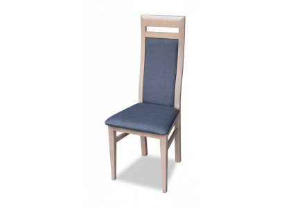Diseño de silla de sala de estar, sillas de comedor de madera, asiento acolchado sin reposabrazos, nuevas.