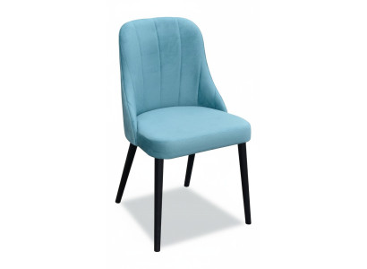 Silla de comedor de diseñador de estilo de lujo de madera, silla tapizada clásica nueva