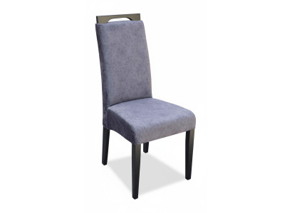 Silla sala de estar comedor Silla tapizada Silla sin brazos Lujo Nuevo