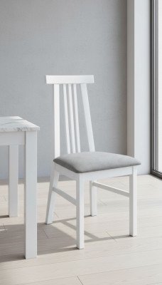Silla de comedor diseñador tapizada salón textil tela lujo moderno nuevo
