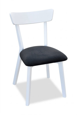 Diseño de silla Silla de comedor de madera Silla de madera de lujo Blanca Muebles Sillas Nuevas