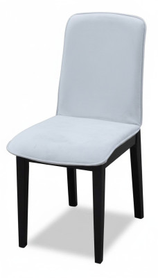 Silla blanca, comedor, estilo clásico, sillas tapizadas, diseño de lujo, nuevo.