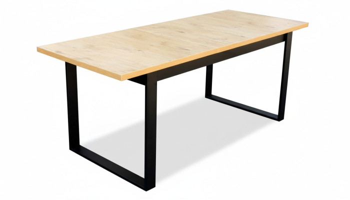 Mesa de comedor Mesa Comedor Sala de estar Marrón Madera Diseño Lujo Moderno Nuevo