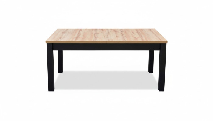 Mesa de comedor estilo moderno Mesa de comedor de lujo Marrón Muebles de madera Sala de estar