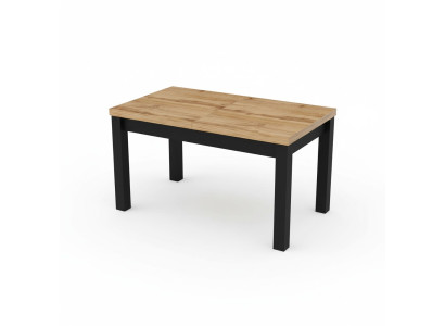 Mesa de comedor moderna de diseño marrón de madera para sala de estar, nuevo.