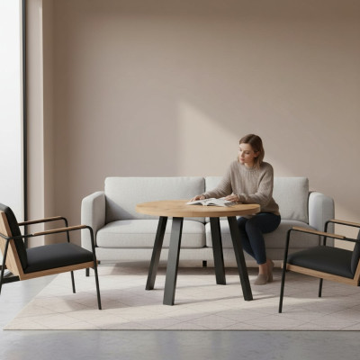 Mesa de comedor Comedor Estilo Moderno Diseño Mesa Madera Muebles Lujo Mesas